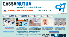 Desktop Screenshot of cassamutua.it